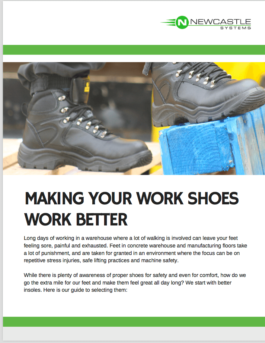 comfortable shoes to work in a warehouse